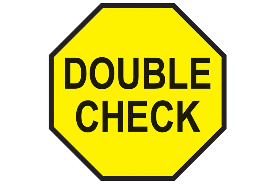 Decon Double Check main image